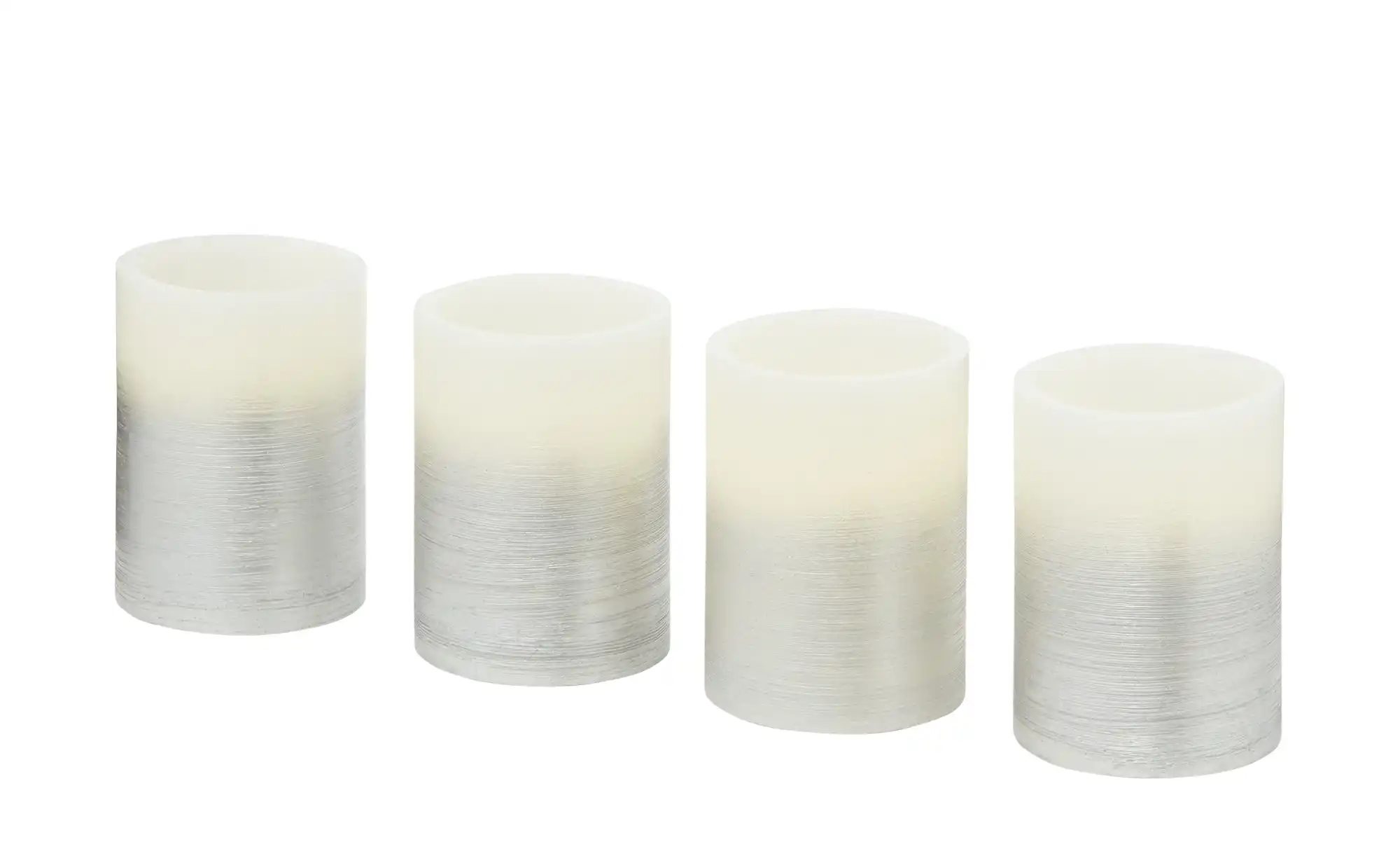 HOME STORY LED Kerze, 4er Set