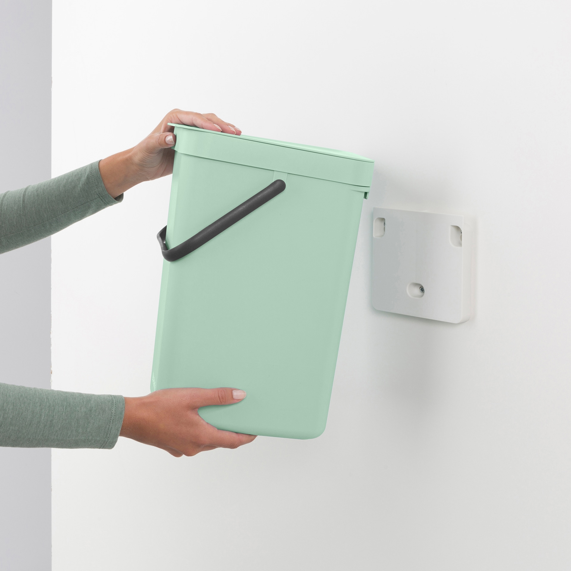 brabantia Abfalleimer SORT & GO 12 Liter Jade Green