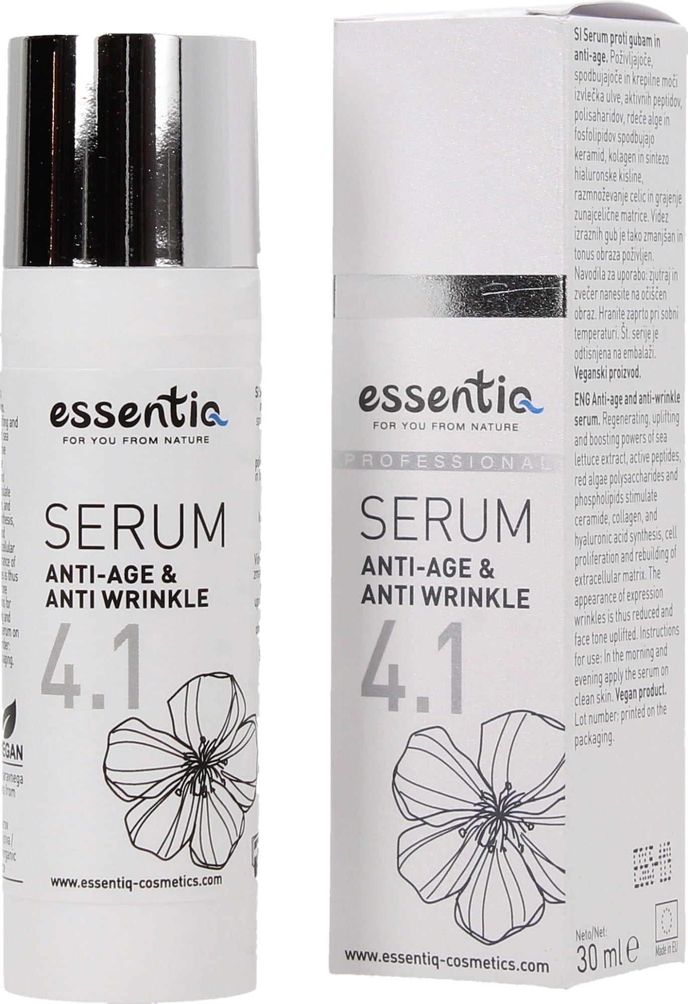 Essentiq  Anti Age & Anti-Wrinkle Serum, 30 ml