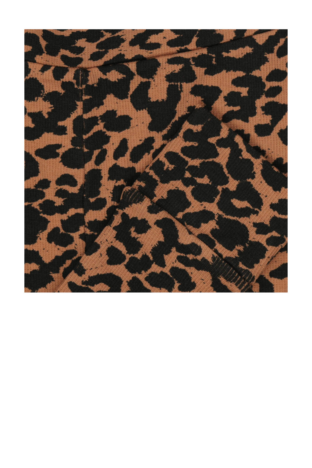 Tumble 'n Dry legging Tignes met dierenprint oranjebruin/donkerbruin