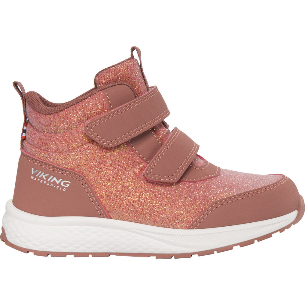 Køb VIKING Pink Bouncy Glitter Mid WP 2V