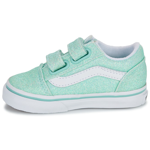 Vans - OLD SKOOL V - Bleu / Vert