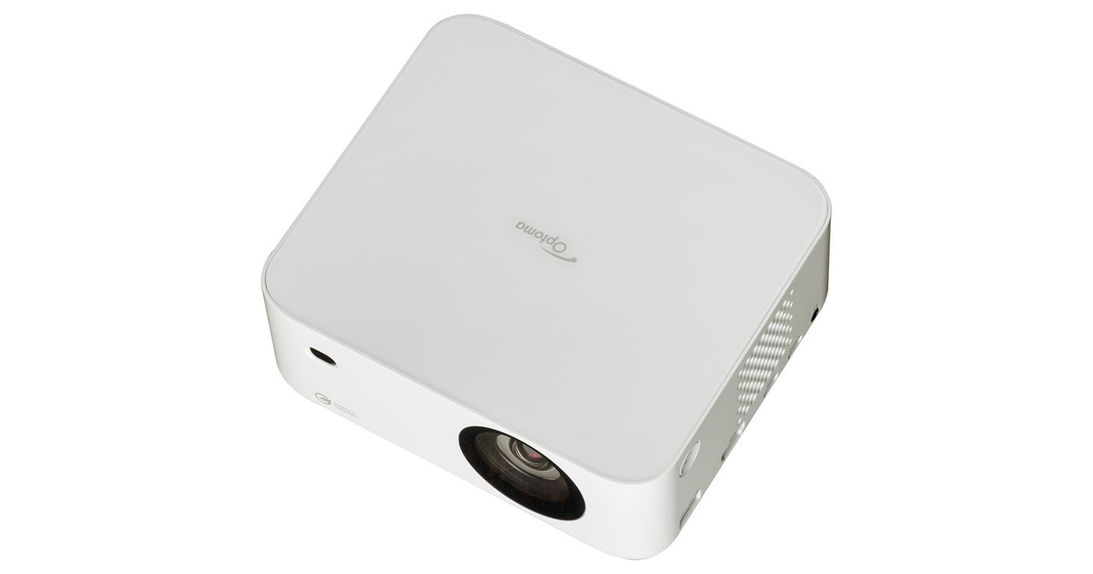 OptomaML1080 Ultra draagbare RGB triple laser DLP-projector  (Wit, 1200 ANSI lumen)