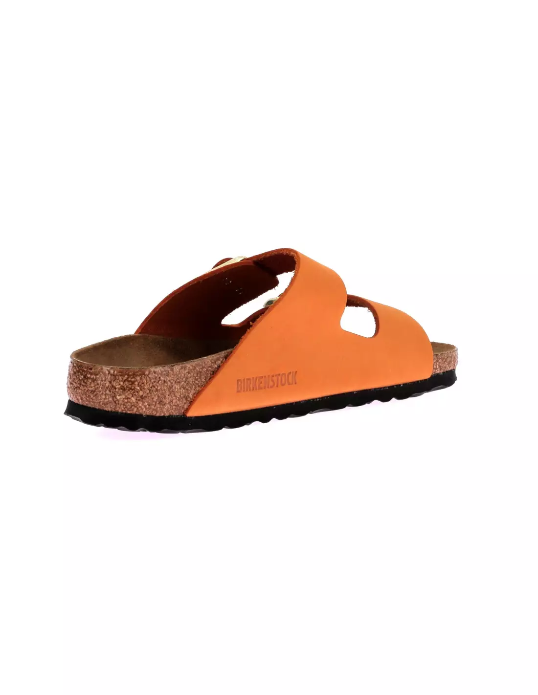 BIRKENSTOCK ARIZONA LENB BURNT ORANGE - Mules & sabots Orange