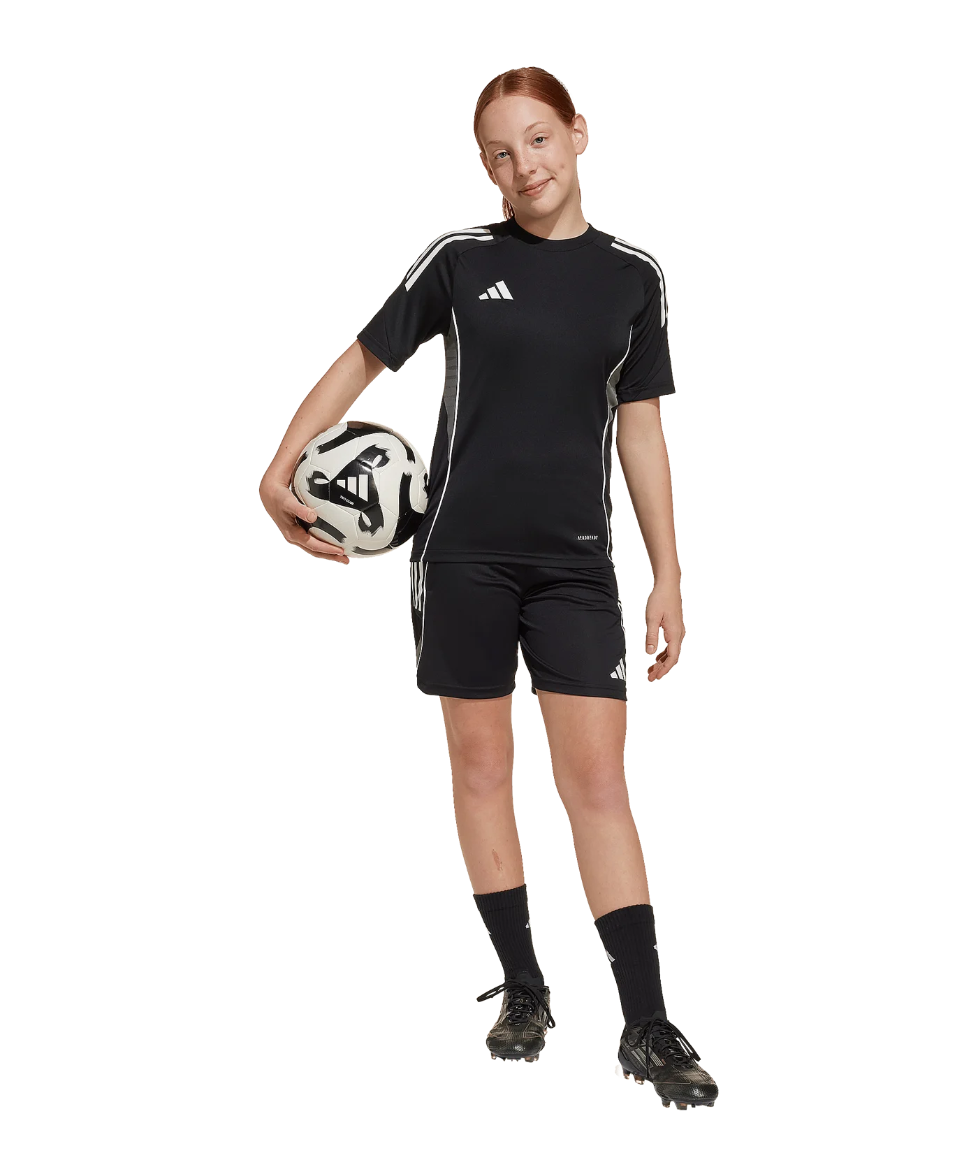 adidas Tiro 25 Competition Trainingsshirt Kids Schwarz