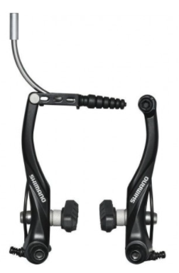 Shimano T4000 V-Bremse Sort Bag