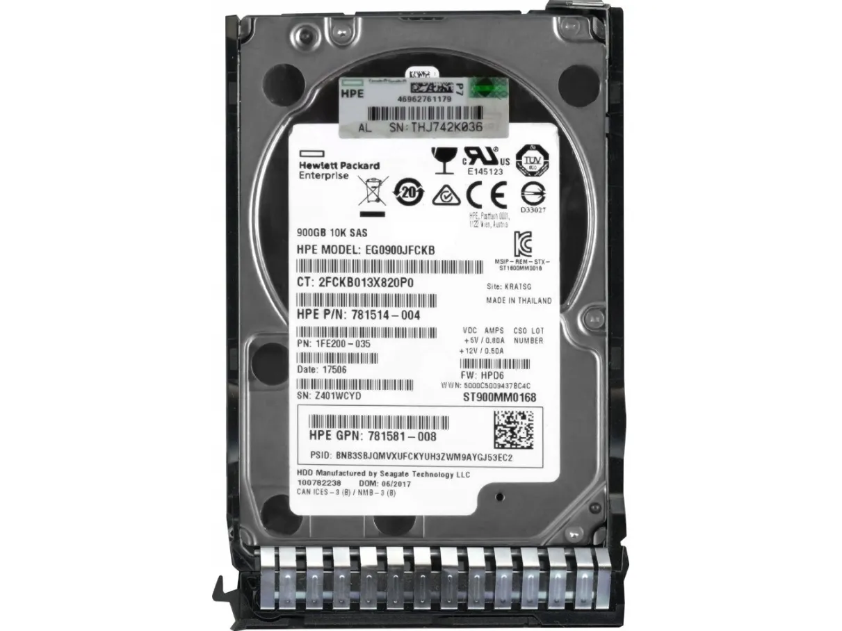HPE Enterprise - Harddisk - 900 GB - 2.5