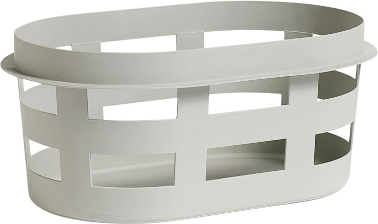 Hay Basket (Recycled)-Small-Light grey