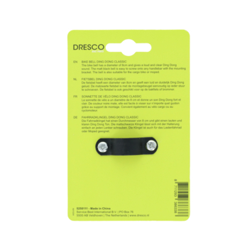 Dresco fietsbel dingdong classic