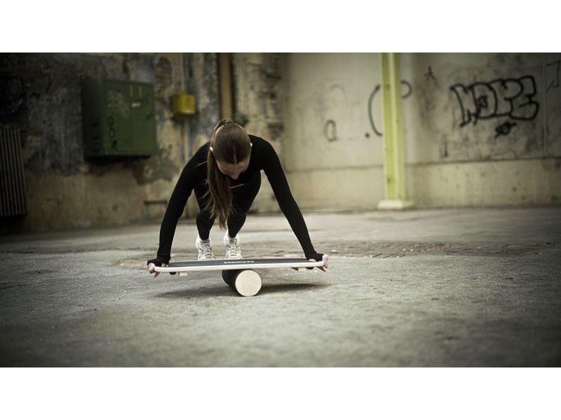 KOOR Balance Board mit Rolle Board für Gleichgewichts- und Koordinationstraining