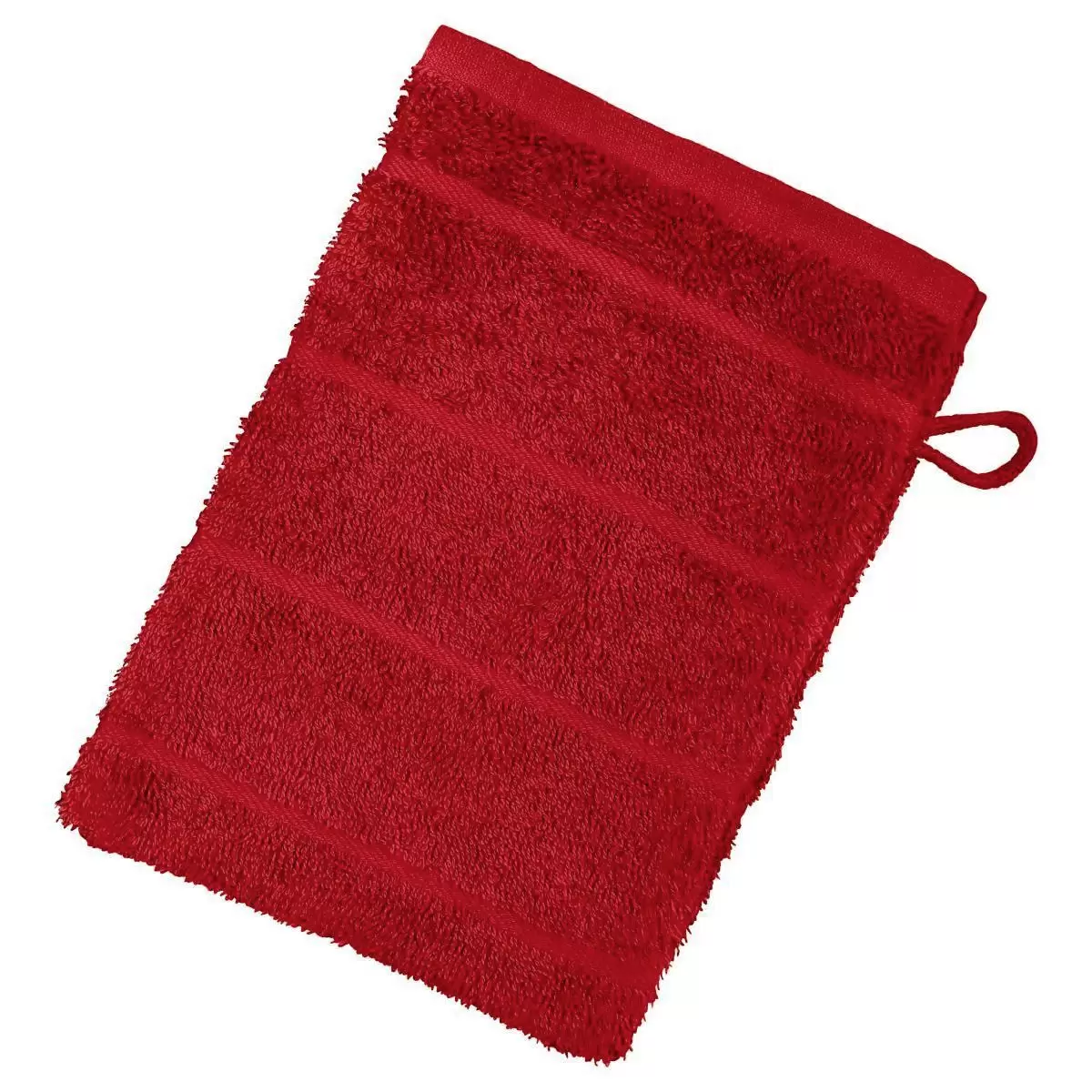 Waschhandschuh Liliane Bordeaux