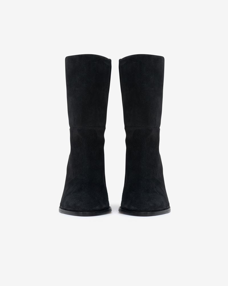 BOTTINES EN CUIR VEAU VELOURS ROUXA