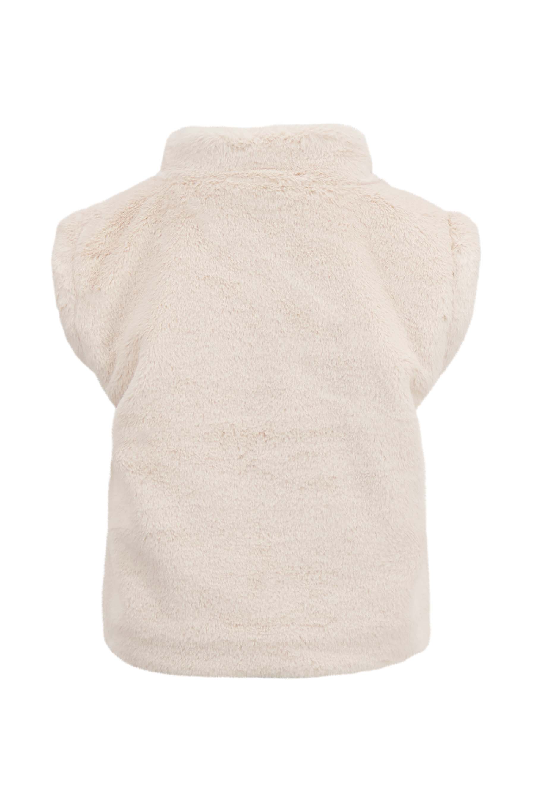 faux fur gilet