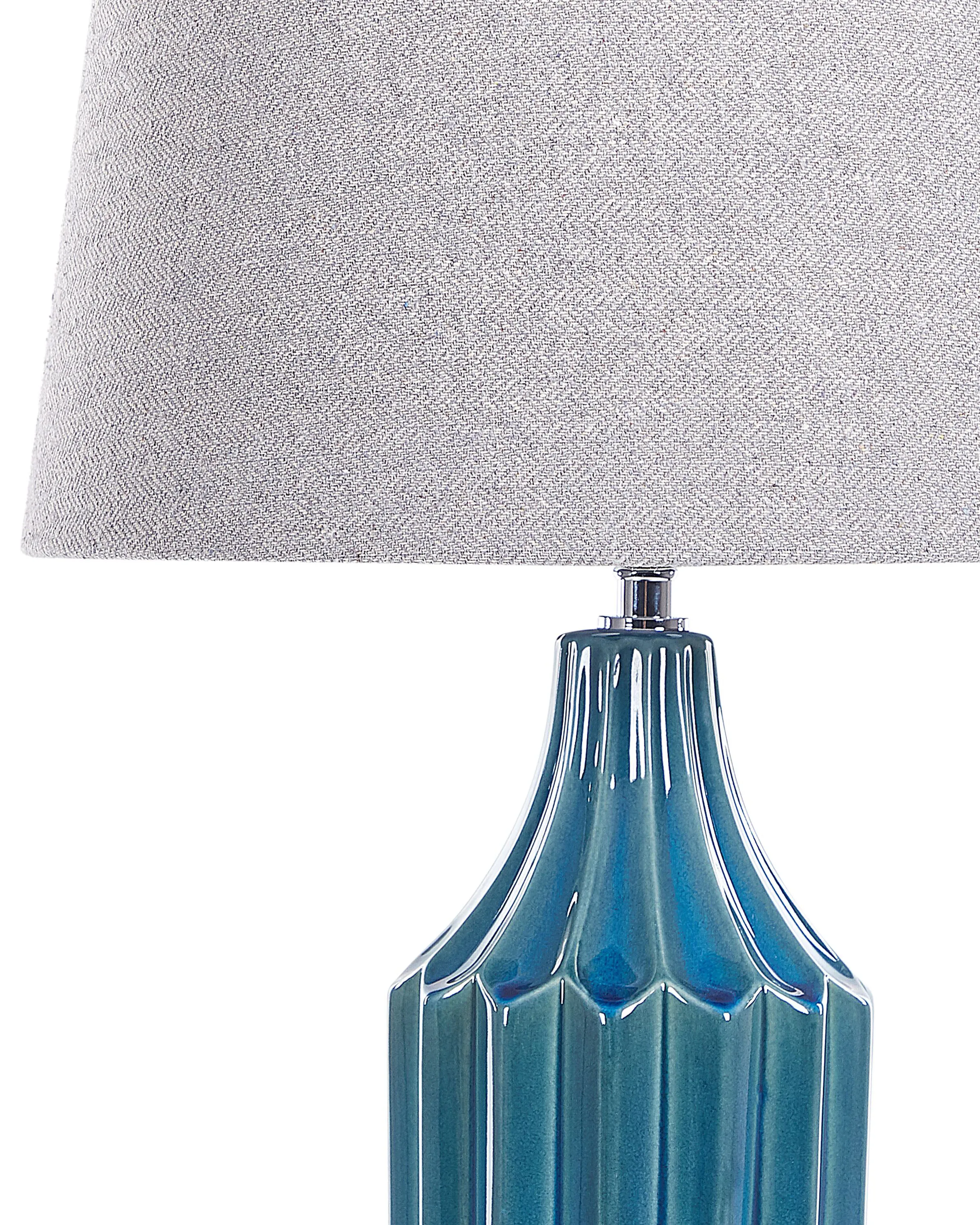 Tafellamp ABAVA Keramiek Groenblauw