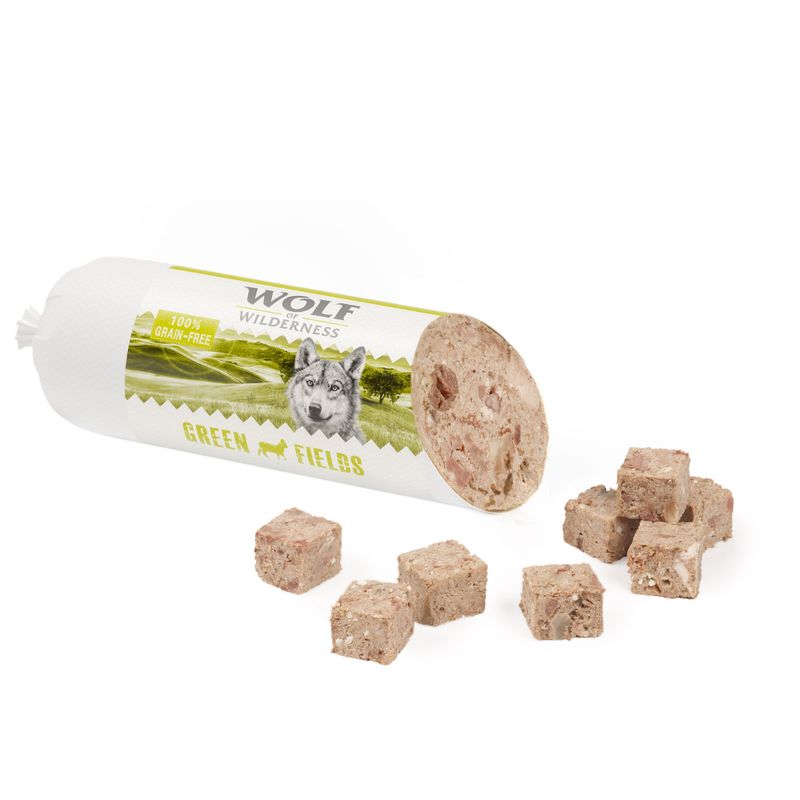 Wolf of Wilderness Adult Saucisse 6 x 400 g