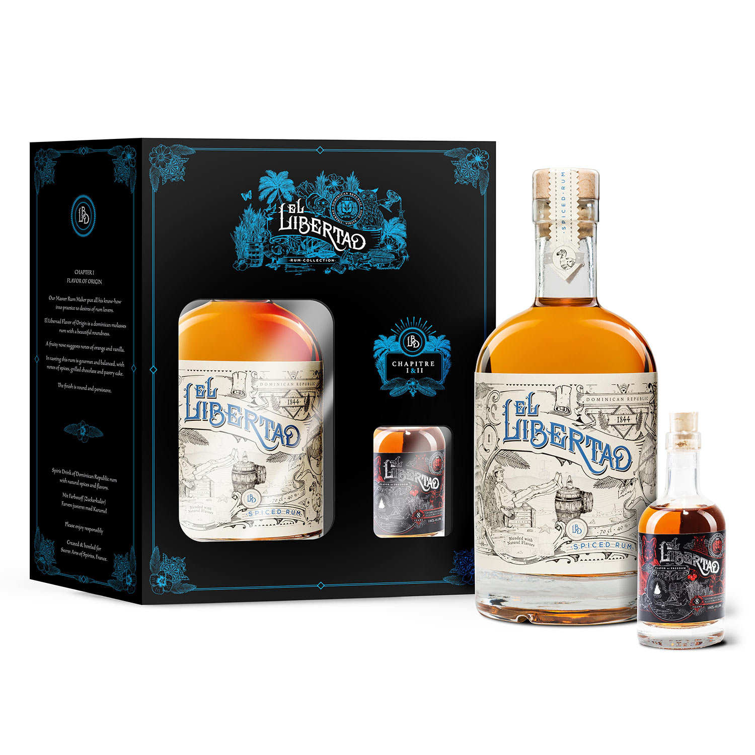 Coffret Rhum Collection Chapitre I&II - El Libertad