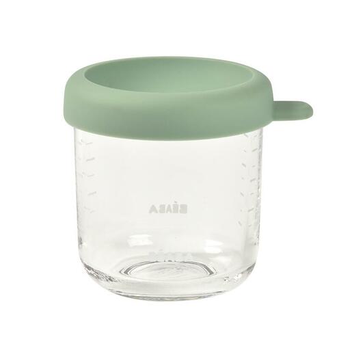 Petit pot en verre 250 ml Sage Green - BEABA