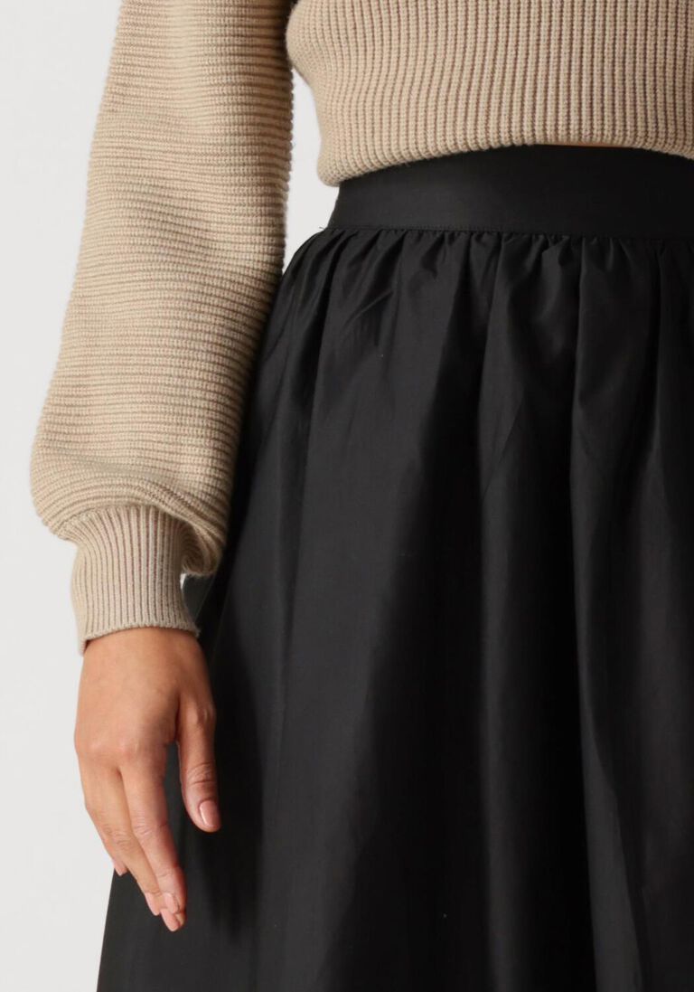 zwarte copenhagen muse midirok shirley skirt