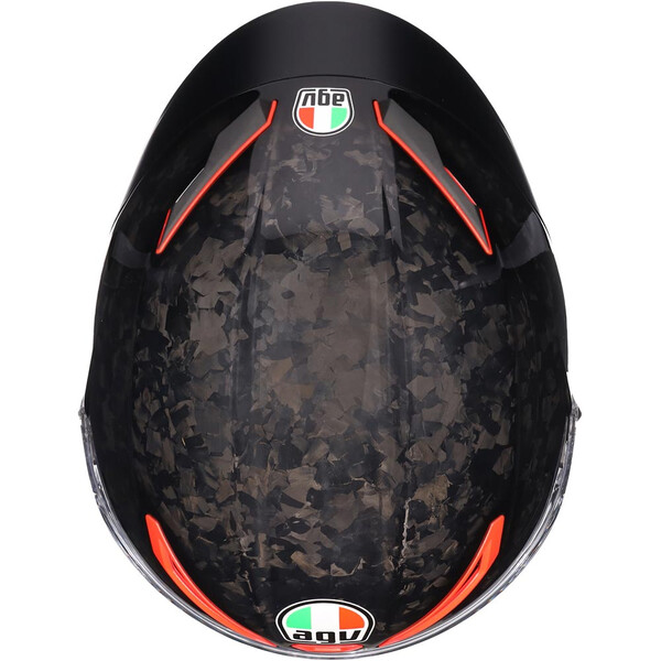 AGV - Casque Pista GP RR Italia Carbone / Rouge
