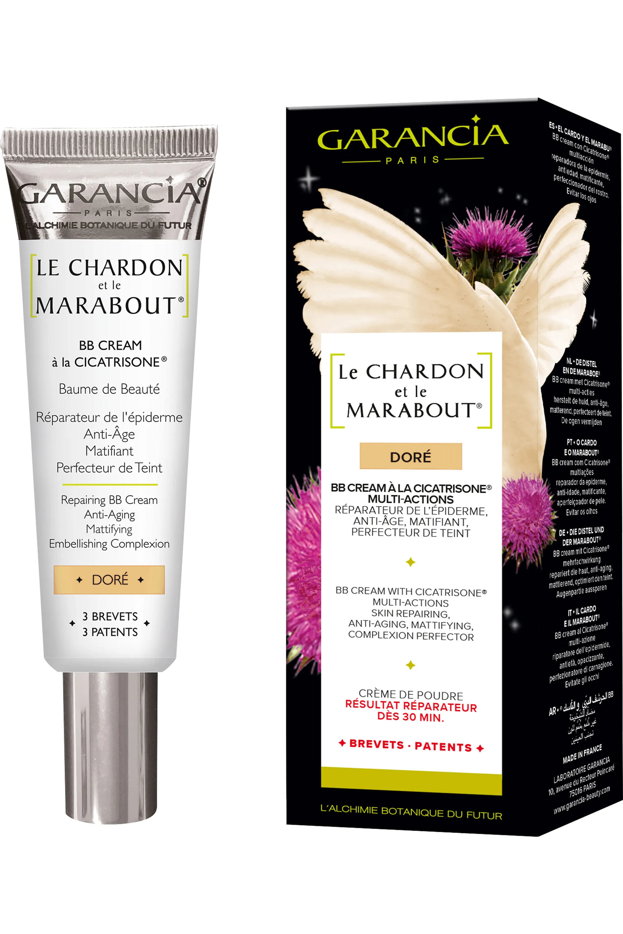 Garancia BB crème cicatrisante Le Chardon et le Marabout Doré-30 ml