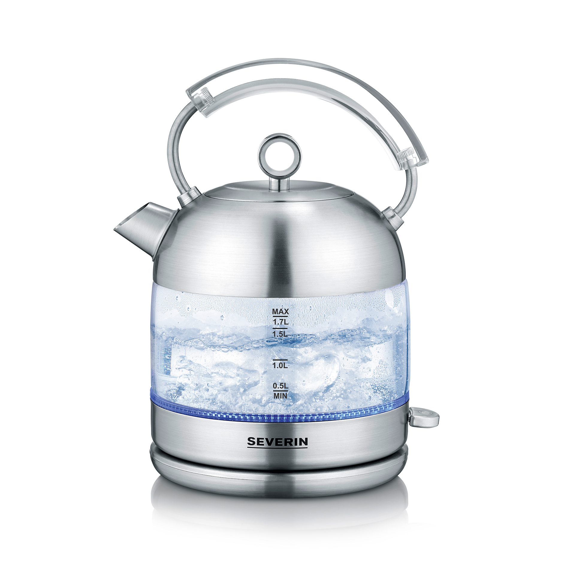 SEVERIN Glas-Wasserkocher WK 3459 - 1,7 Liter