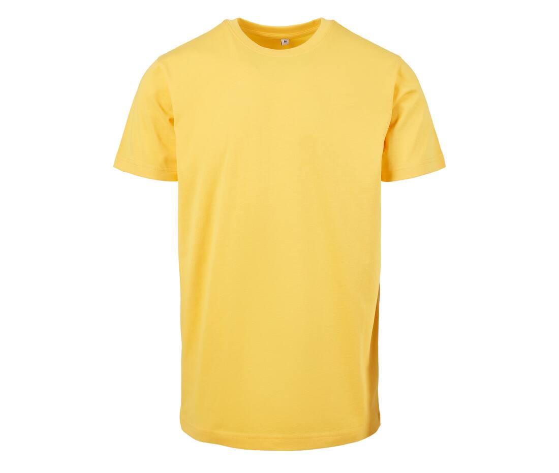Build Your Brand BY004 - T-shirt Confortable à Col Rond en Coton
