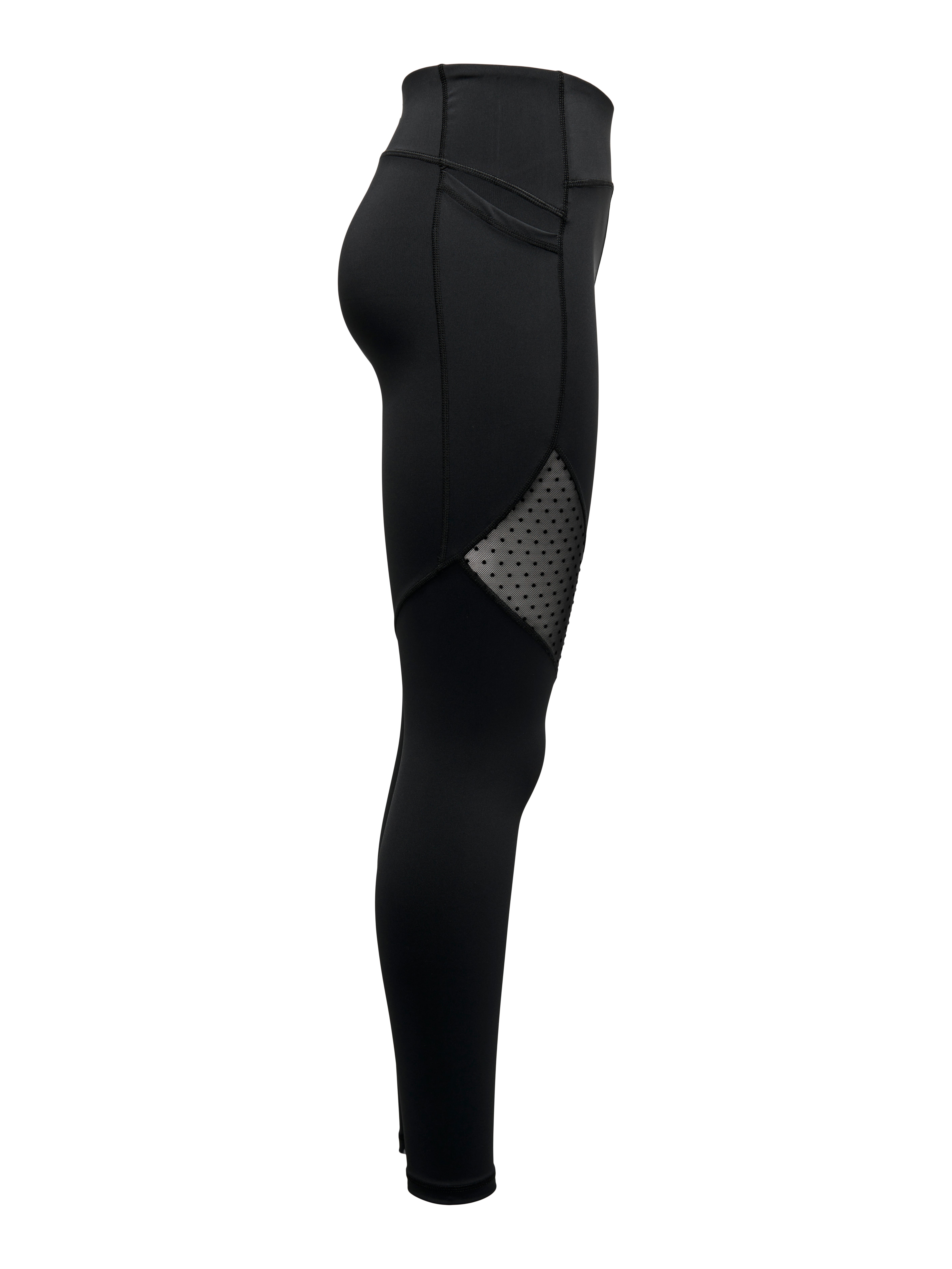 ONPRYA-2-DOT Hohe Taille Enger Schnitt Sportleggings Black