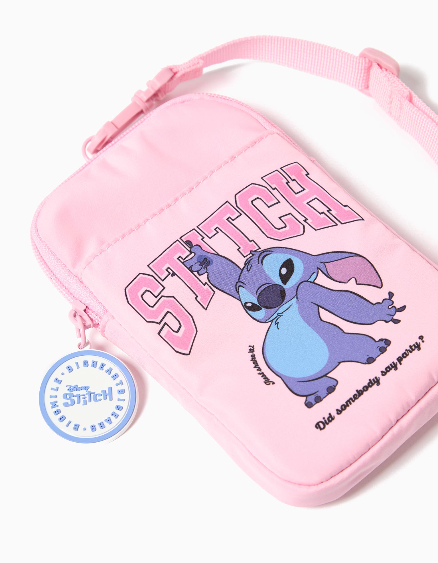 Bolsa para Telemóvel 'Stitch' ©Disney, Menina, Rosa
