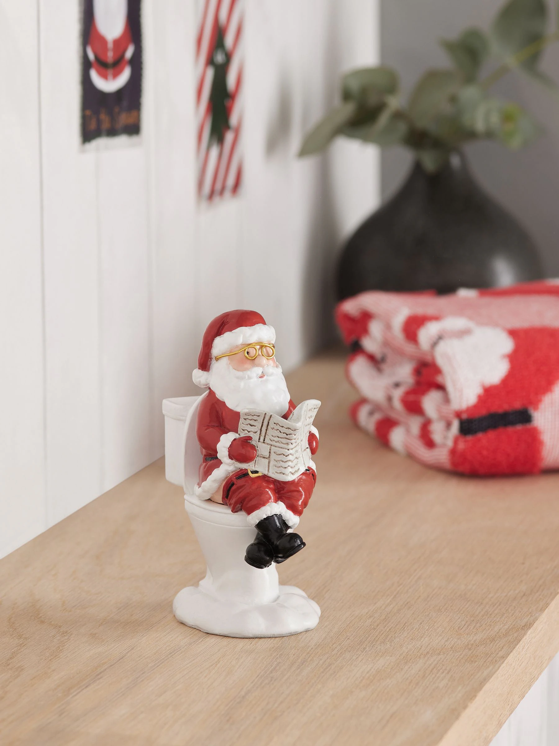 Kerstornament voor de badkamer