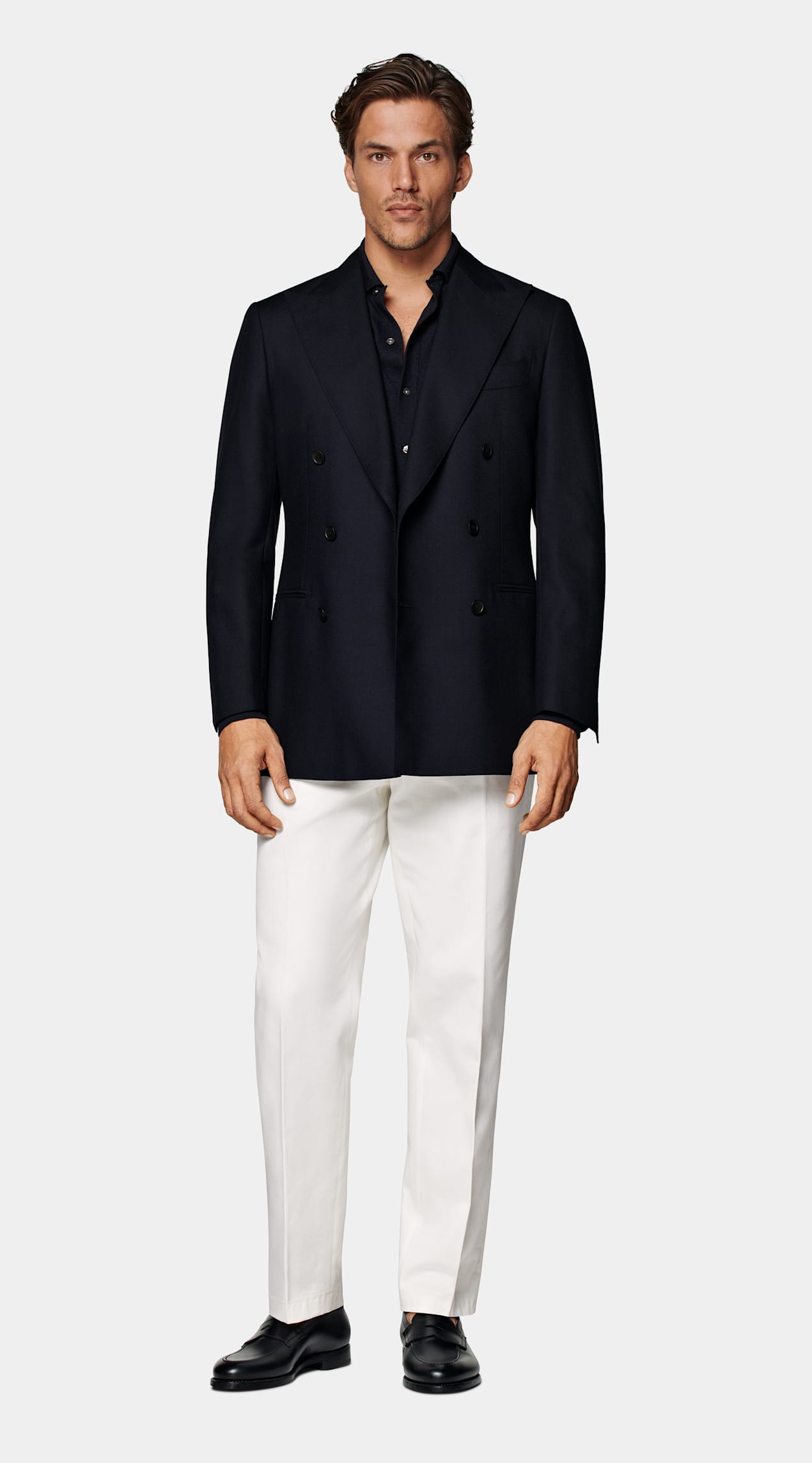 Blazer Havana coupe Tailored bleu marine