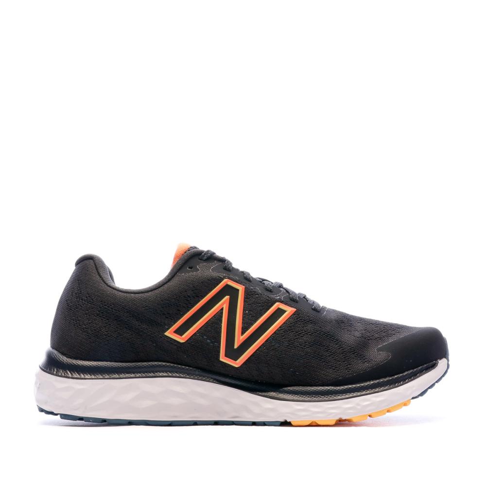 New Balance Chaussures de running Noir/Orange Homme New Balance 680v7