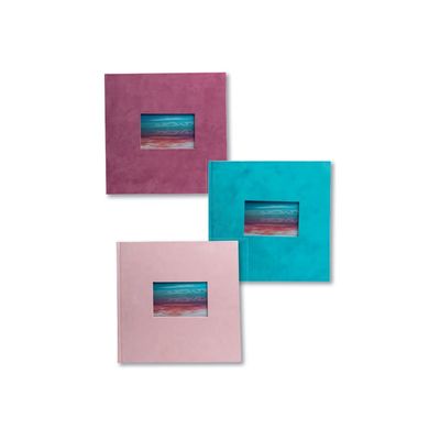 Exacompta Skandi - Album photo - 30 pages - 25 x 25 cm - turquoise