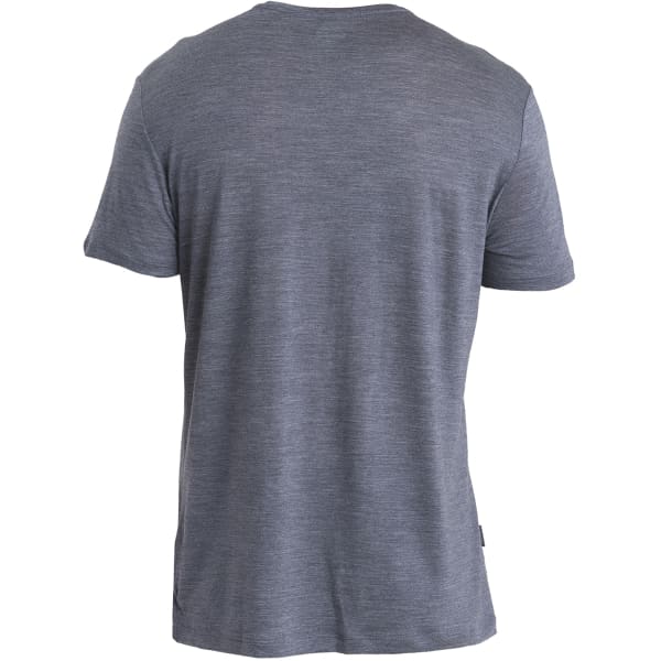 T-shirt randonnée ICEBREAKER M MERINO 125 COOL-LITE SPHERE III SS TEE MIDNIGHT NAVY HEATHER