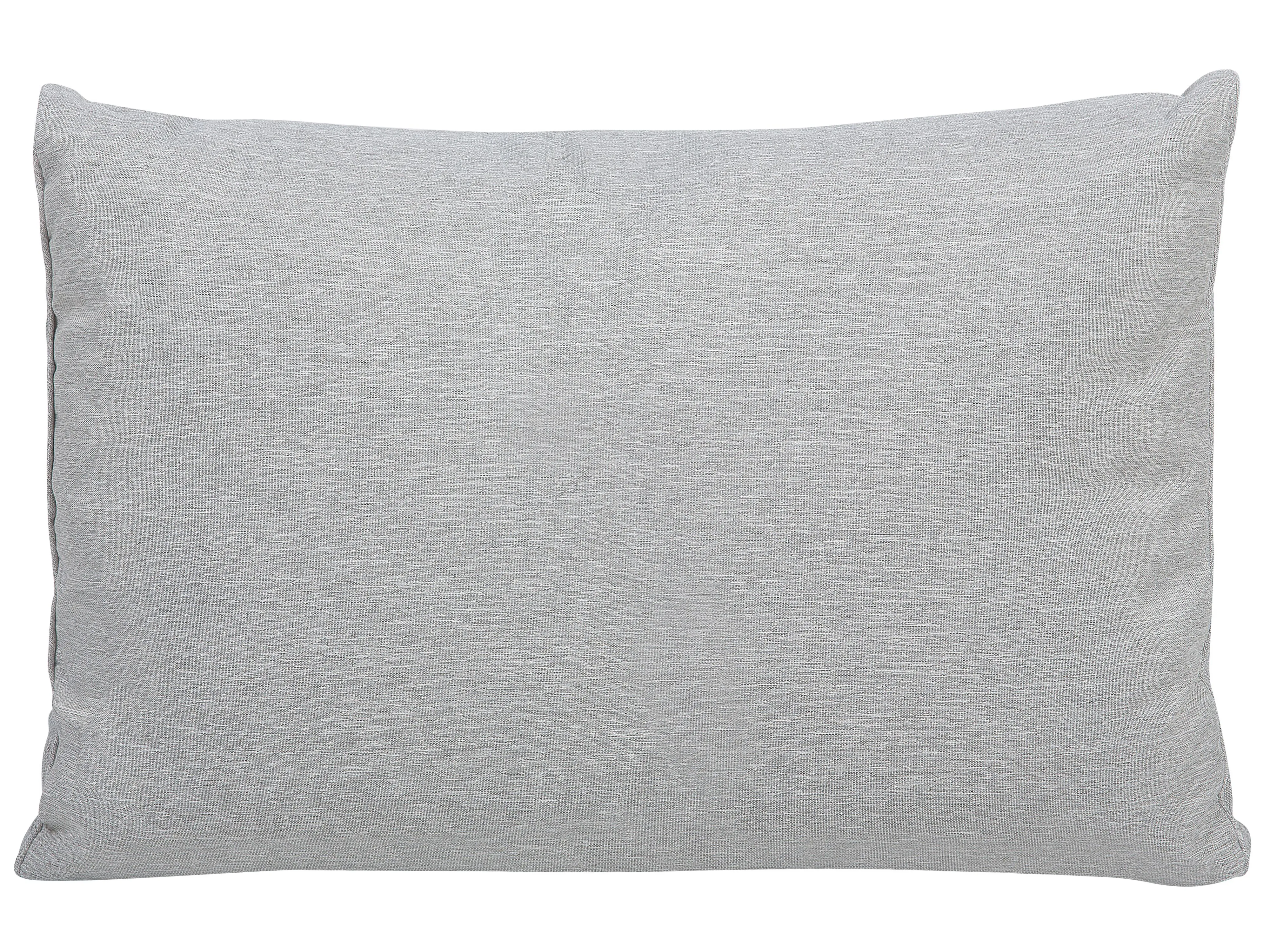 Loungeset met tafel 5-zits VITTORIA PE rotan Grijs