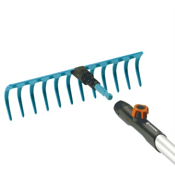 Gardena Combisysteem hark 12-tands kunststof 30 cm