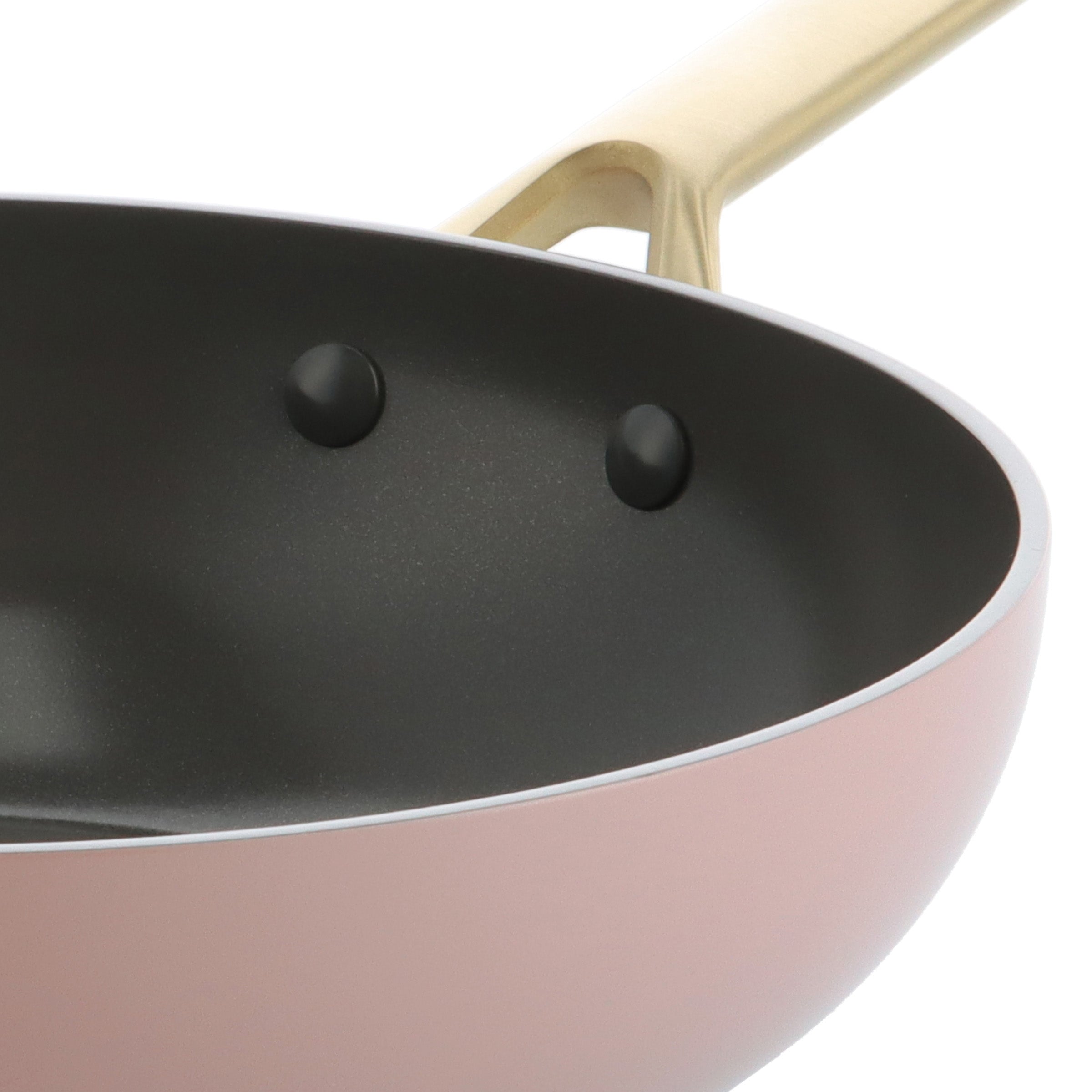 Sublime Blush Pink Wok 28cm
