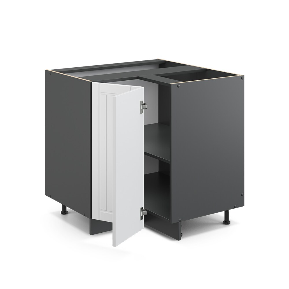 Vicco Eckunterschrank 87 cm FAME Line Küchenschrank Küchenzeile Landhaus Weiß Anthrazit