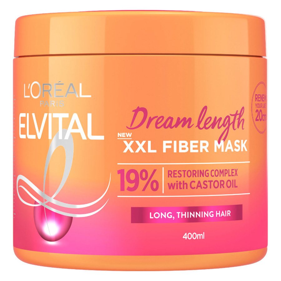 L'Oréal Paris Elvital Dream Length XXL Fiber Mask 400ml