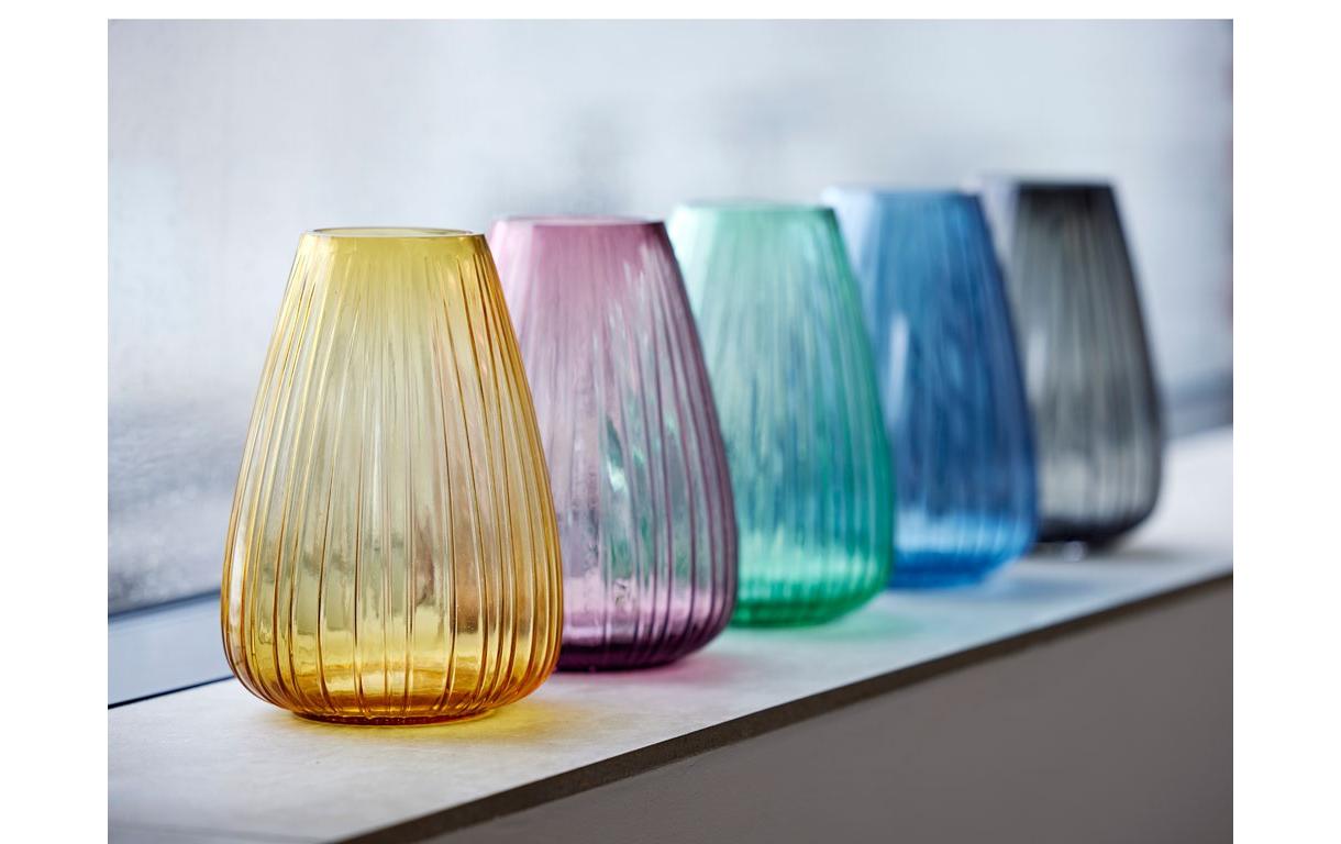 Vase Kusintha 22 cm, DunkelblauDekorative Vase