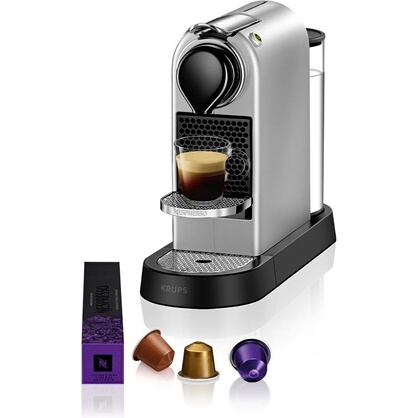 Expresso à capsule Krups NESPRESSO YY4118FD CITIZ SILVER