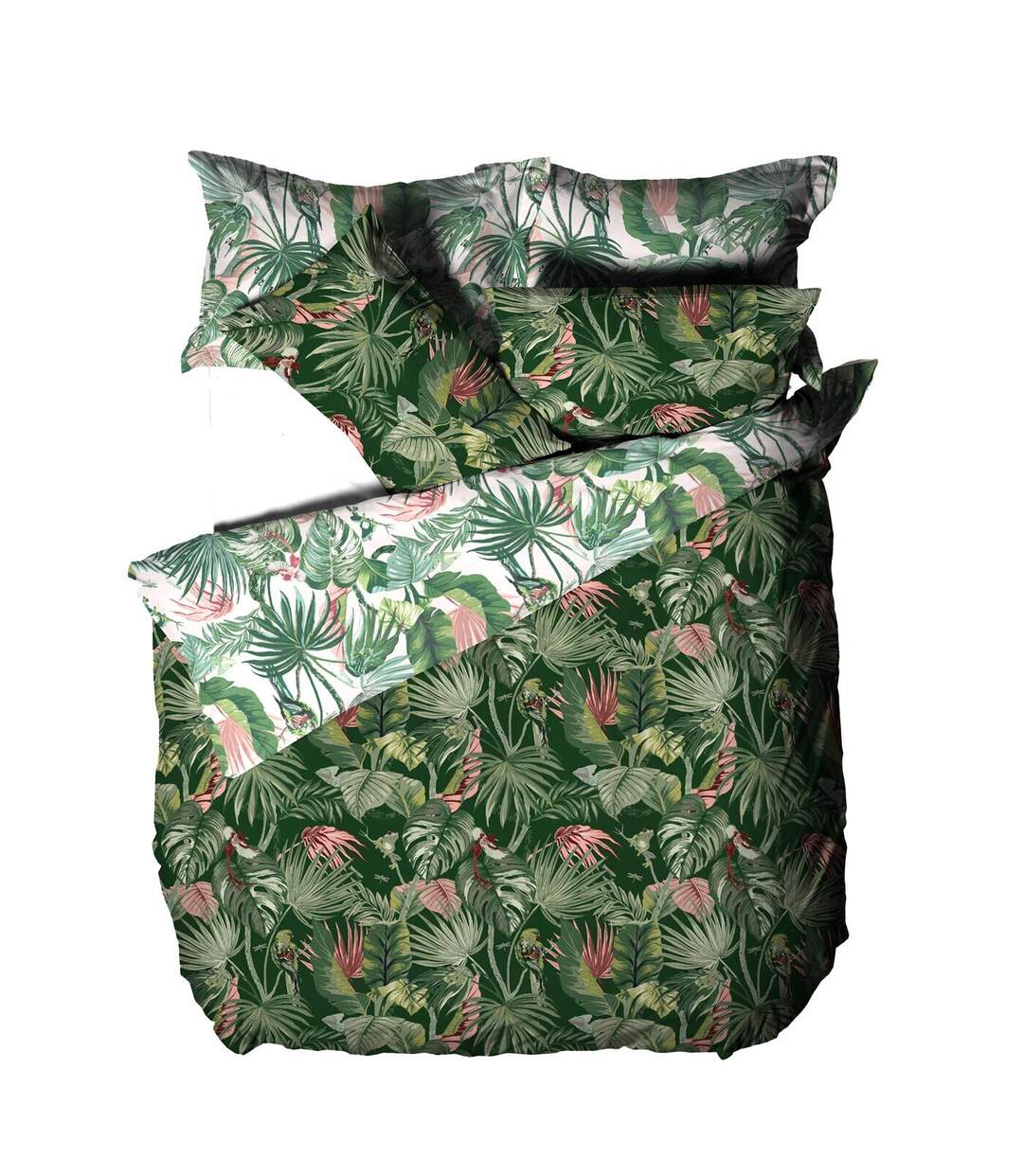Furn - Parure de lit AMAZONIA RAINFOREST (Jade) - UTRV2139