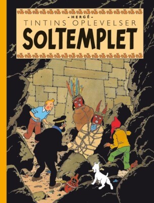 Tintins Oplevelser: Soltemplet - Retroudgave - Hergé - Tegneserie