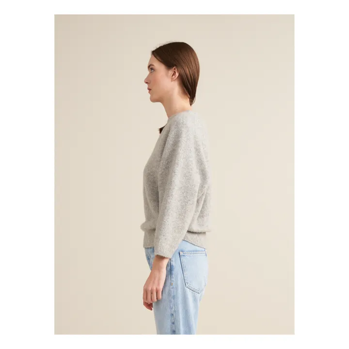 Bellerose Pull Deris Laine - Collection Femme | Gris clair