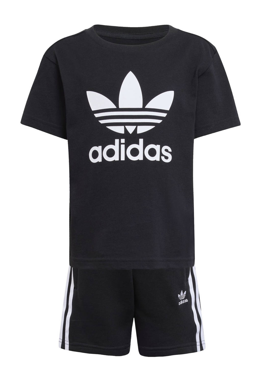adidas T-shirt + short zwart