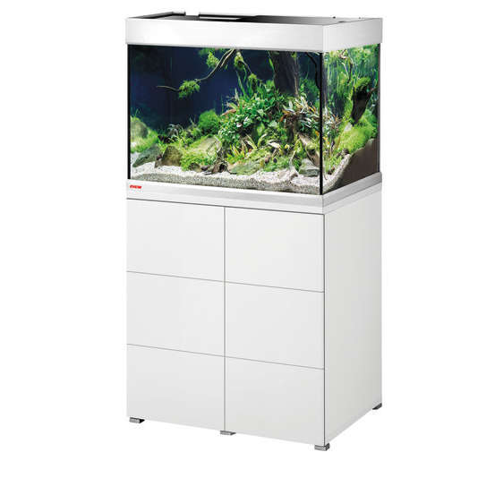 Aquarium équipé Proxima 175 litres et son meuble - Blanc