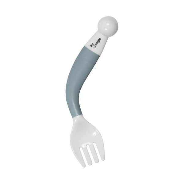 Bo Jungle B- Bendable Spoon And Fork Pastel Blauw