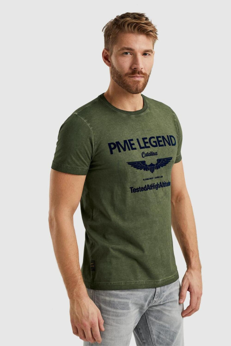 PME legend groene heren t-shirt