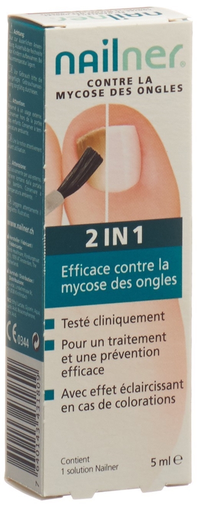 NAILNER Nagelpilz-Lösung Lös 2-in-1 5 ml