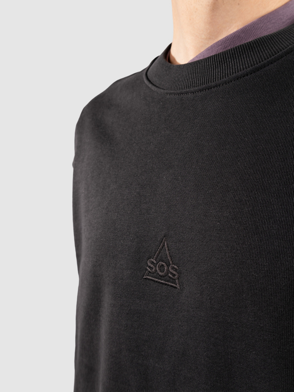SOS Bovec Crew V1 Sweater blue graphite