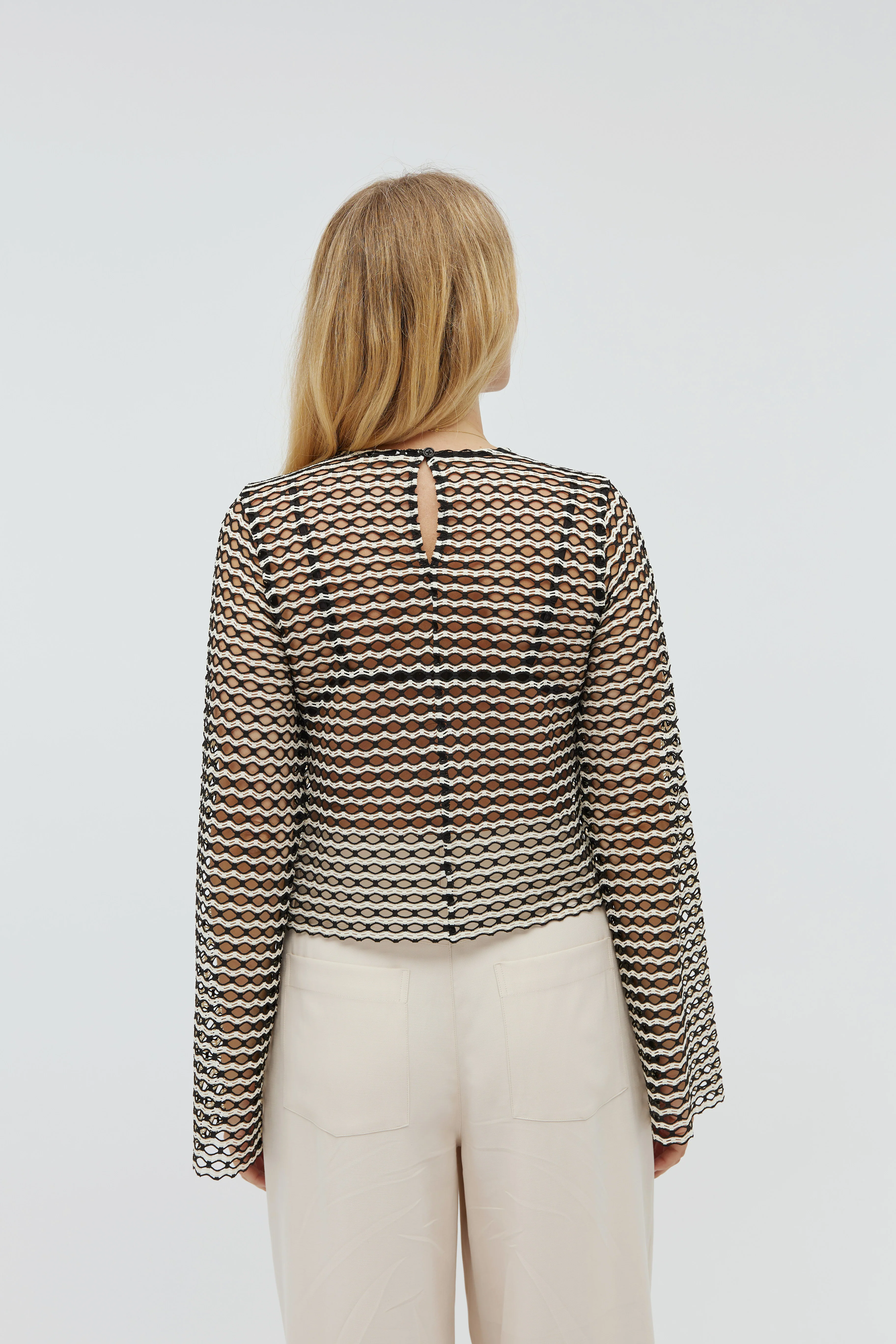 MbyM  Ladessa bluse - Black Sugar Combo